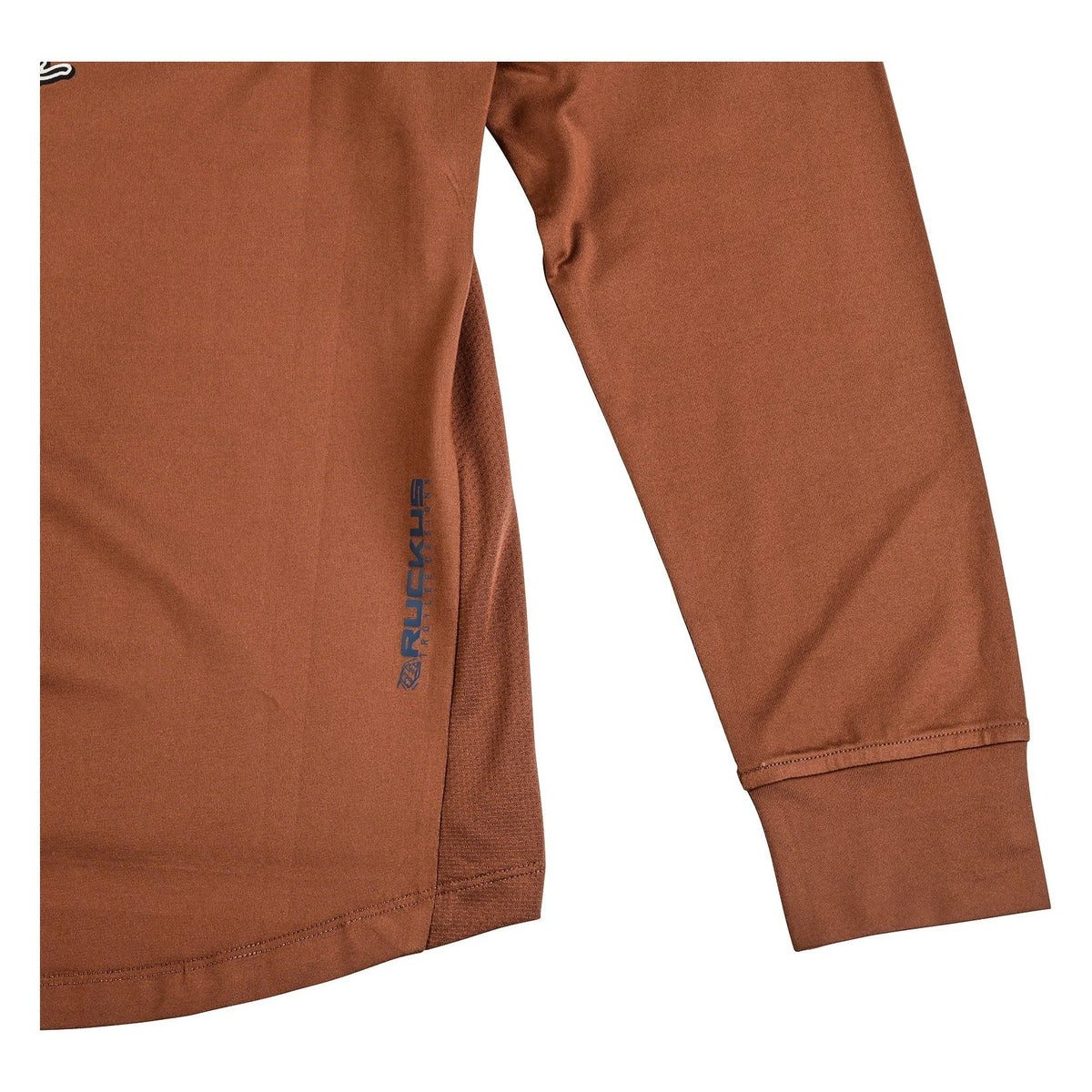 Troy Lee Designs Ruckus Ride Long Sleeve Tee - Wheelies Chocolate