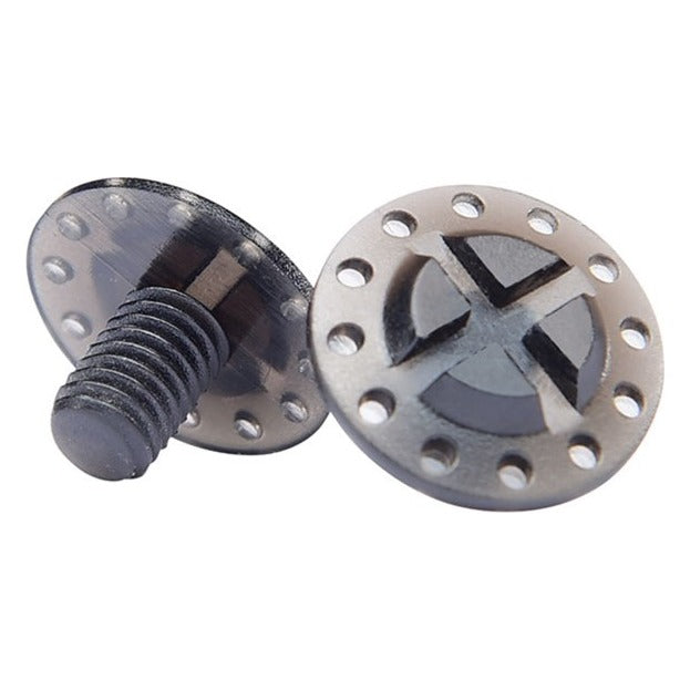 Troy Lee Designs SE4 / D3 Visor - Side Screw Set Black Plastic (2 Pack / Pair)