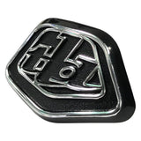 Troy Lee Designs SE4 Front Chinbar Badge - Tld Badge Black / Silver