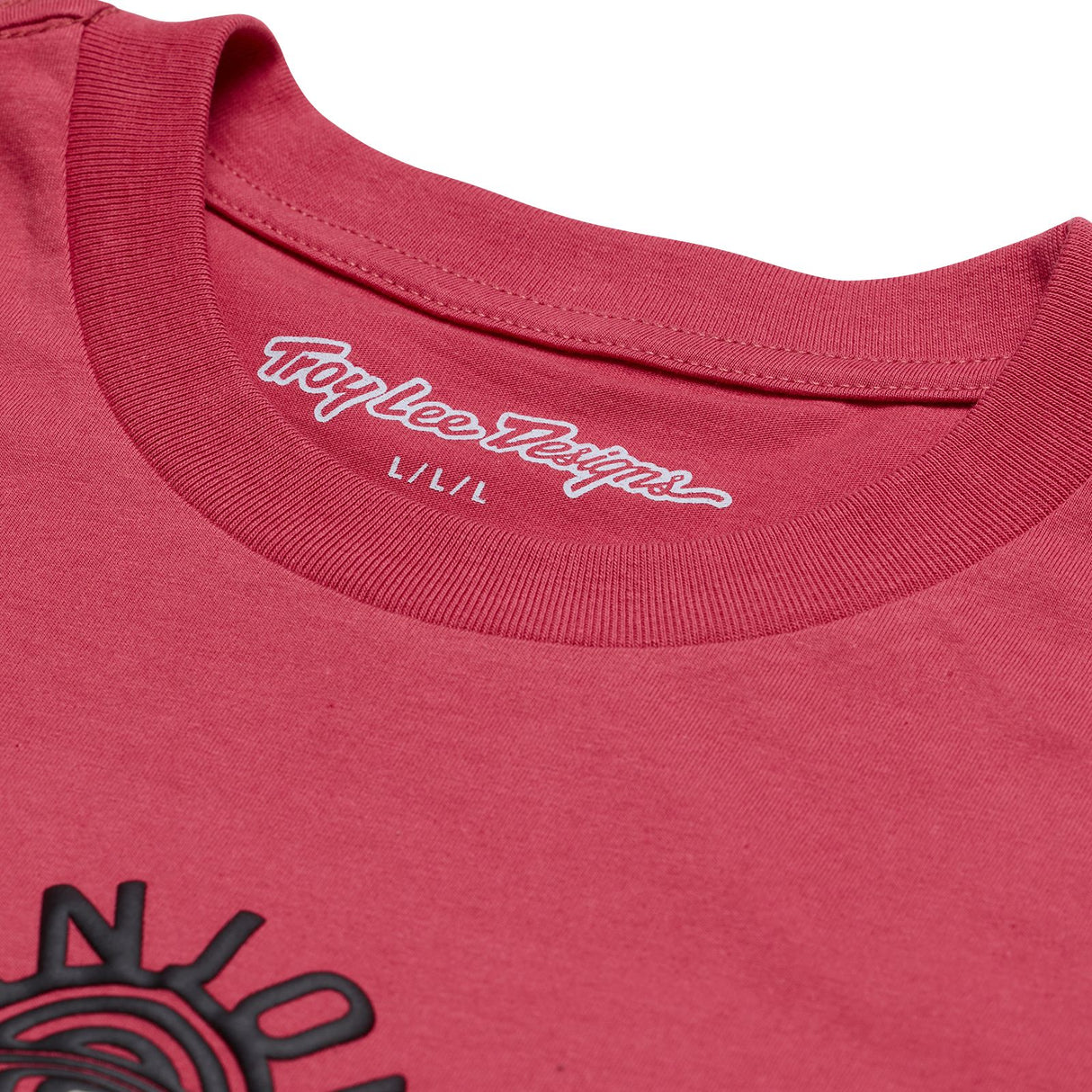 Troy Lee Designs SHORT SLEEVE TEE ENJOY FUCHSIA DETAILS