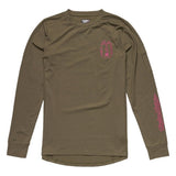 Troy Lee Designs Youth Ruckus Ride Long Sleeve - Tee Fangs Olive