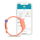 Garmin vívofit jr. 3 Fitness Watch Peach Leopard