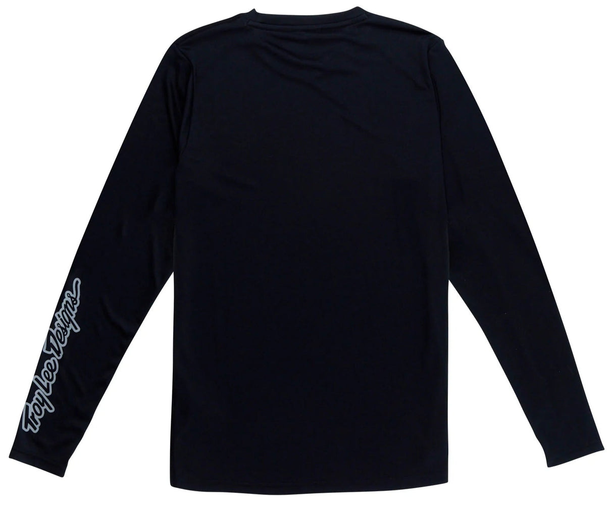 Troy Lee Designs WOMENS LILIUM LS JERSEY MONO BLACK BACK