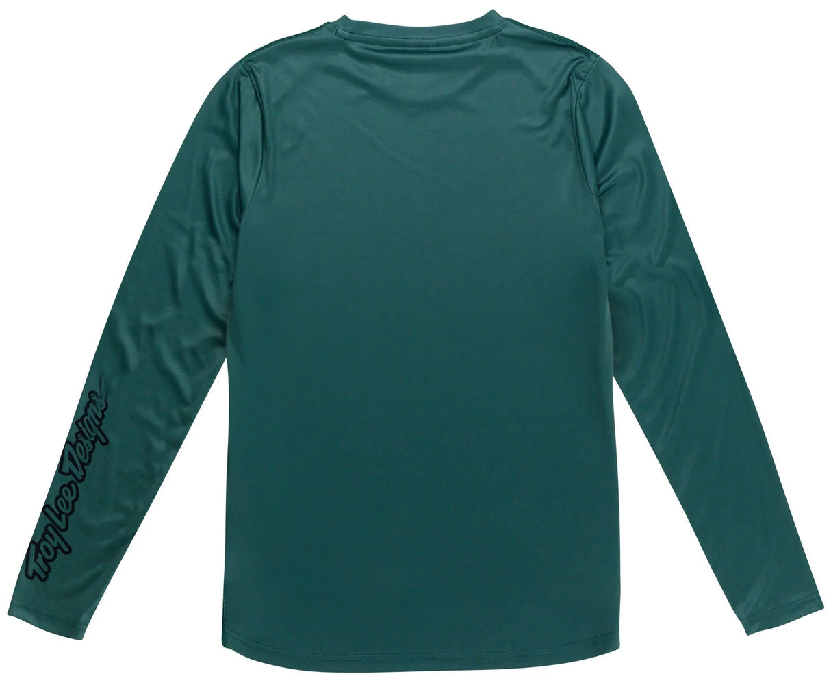 Troy Lee Designs WOMENS LILIUM LS JERSEY MONO JADE BACK