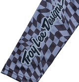 Troy Lee Designs WOMENS LILIUM LS JERSEY TWISTED CHECKERS BLACK / GRAY SLEEVE