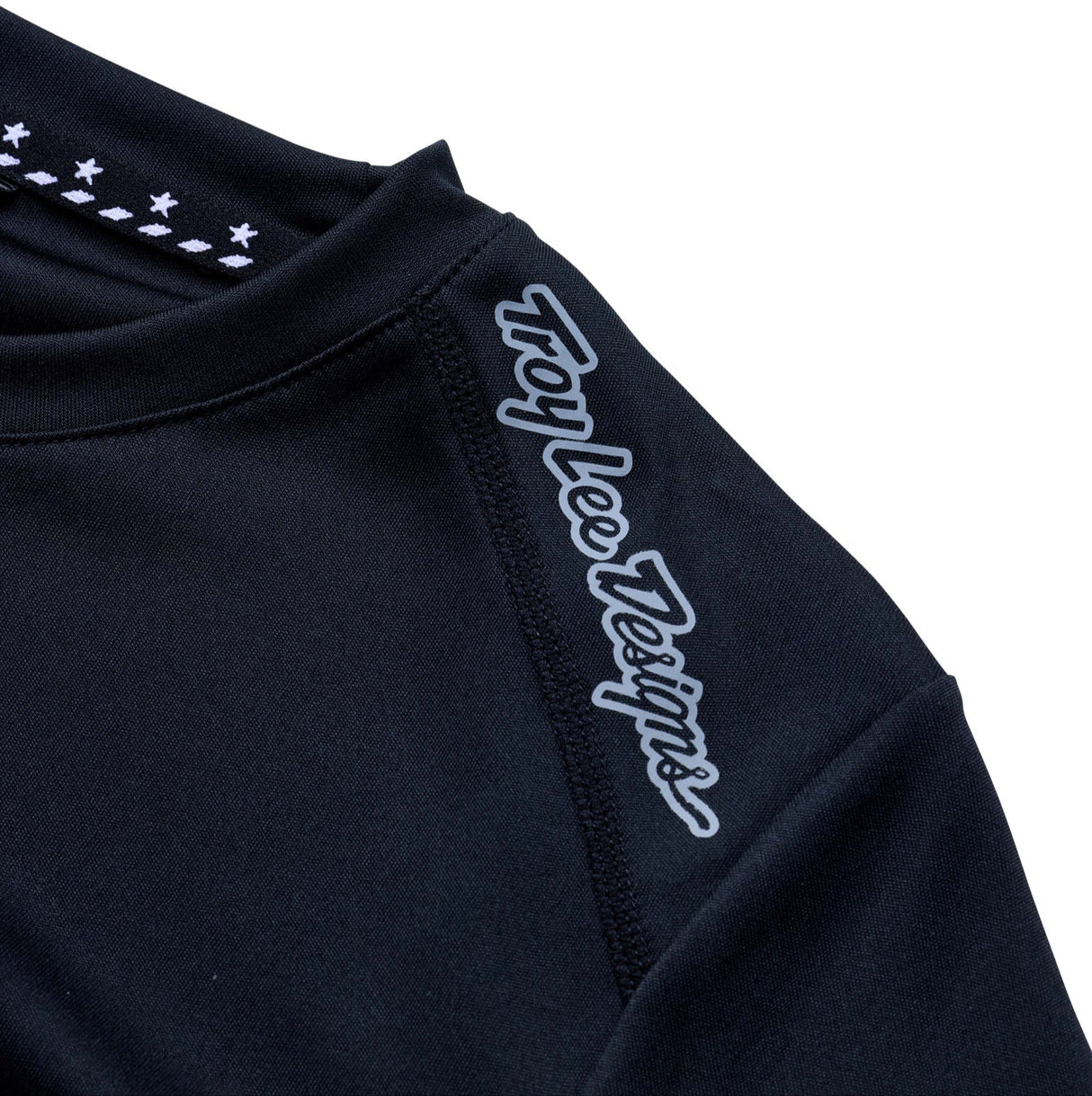 Troy Lee Designs WOMENS LILIUM SS JERSEY MONO BLACK DETAIL