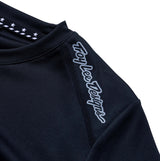 Troy Lee Designs WOMENS LILIUM SS JERSEY MONO BLACK DETAIL