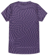 Troy Lee Designs WOMENS LILIUM SS JERSEY TWISTED CHECKERS DEEP PURPLE