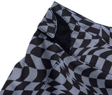 Troy Lee Designs WOMENS LILIUM PANT TWISTED CHECKERS BLACK DETAIL