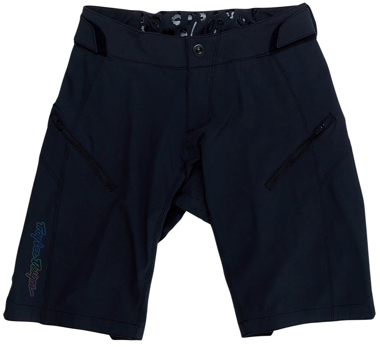 Troy Lee Designs WOMENS LILIUM SHORT W/LINER BLACK FRONT