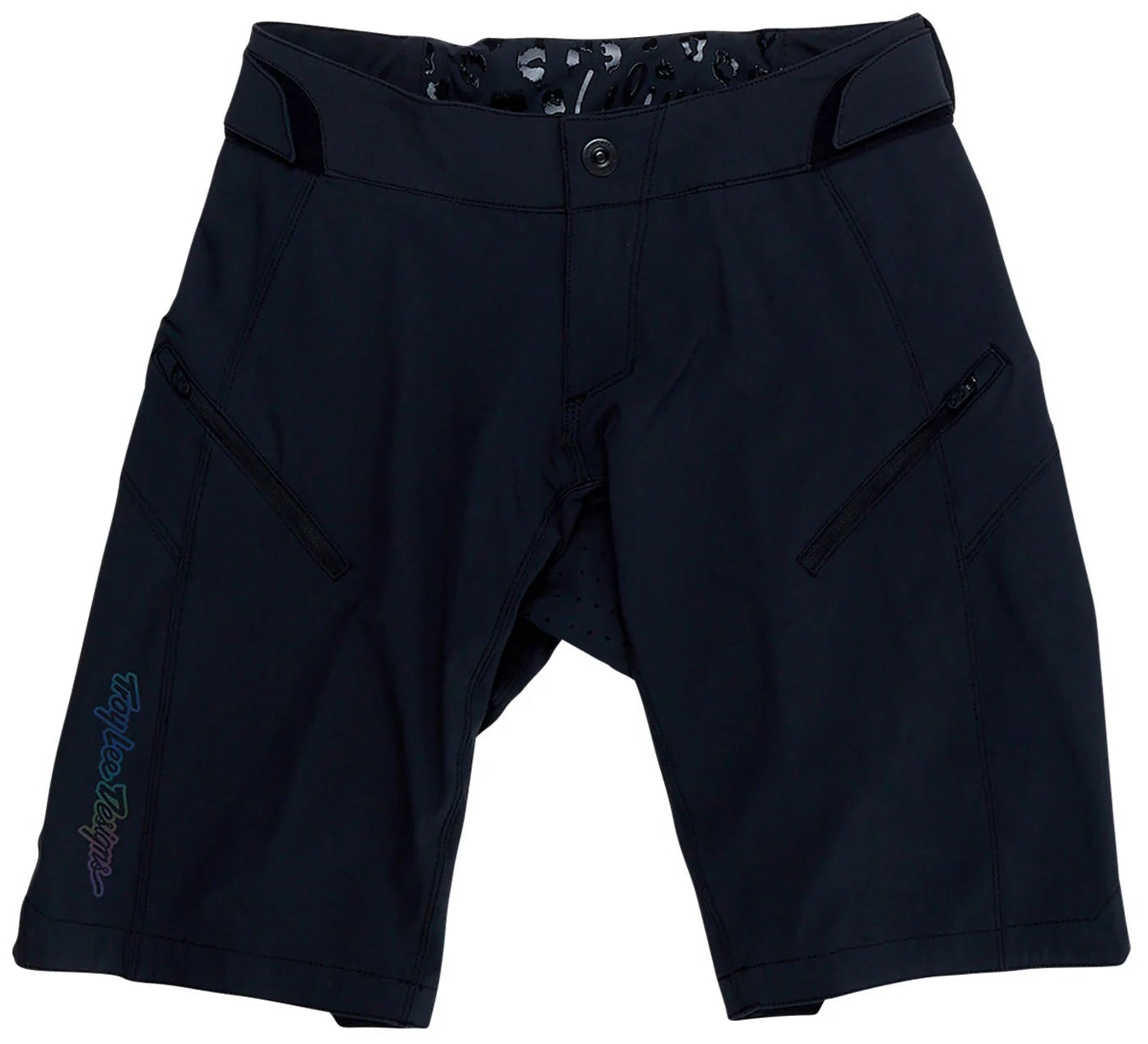 Troy Lee Designs WOMENS LILIUM SHORT SHELL BLACK FRONT