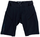 Troy Lee Designs WOMENS LILIUM SHORT SHELL BLACK FRONT