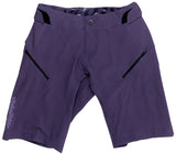 Troy Lee Designs WOMENS LILIUM SHORT SHELL DEEP PURPLE FRONT