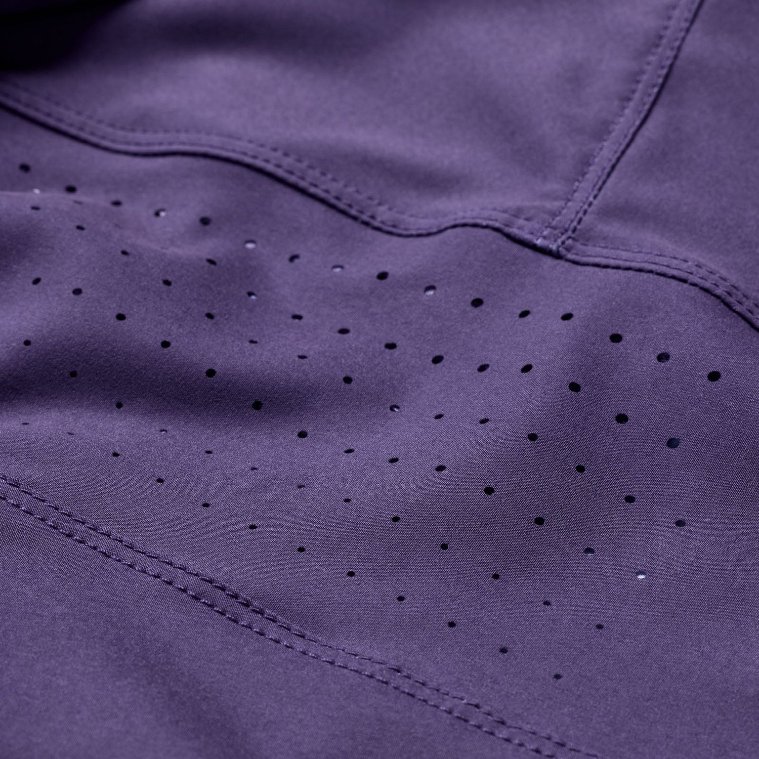 Troy Lee Designs WOMENS LILIUM SHORT SHELL DEEP PURPLE DETAIL