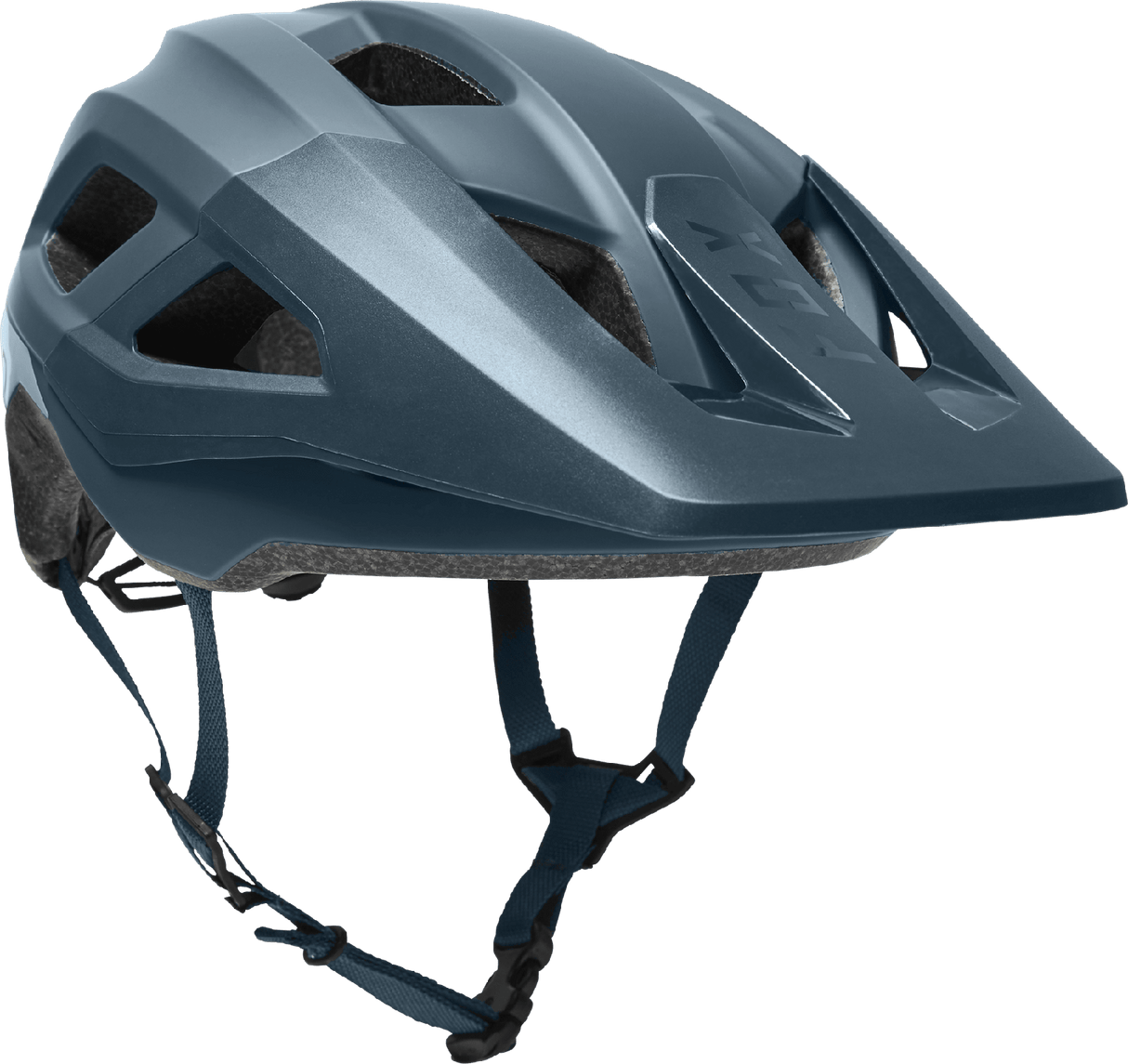 FOX Youth Mainframe MIPS MTB Helmet - Slate Blue Front