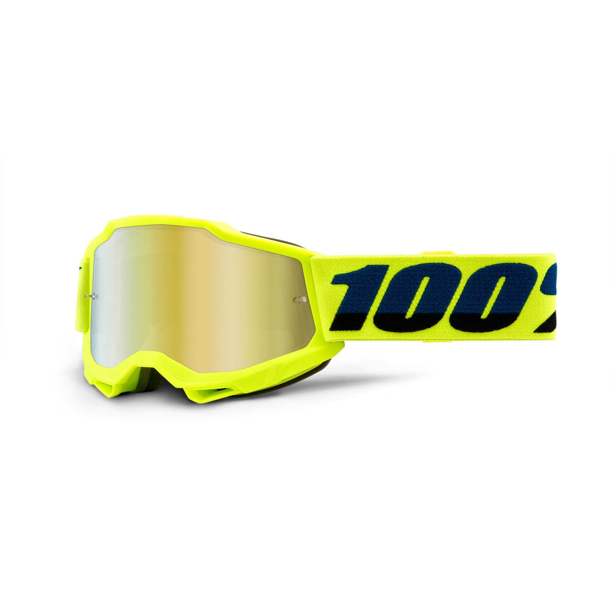 100 Percent Accuri 2 Youth Goggle Yellow/Mirror Gold Lens Mountain bike goggles