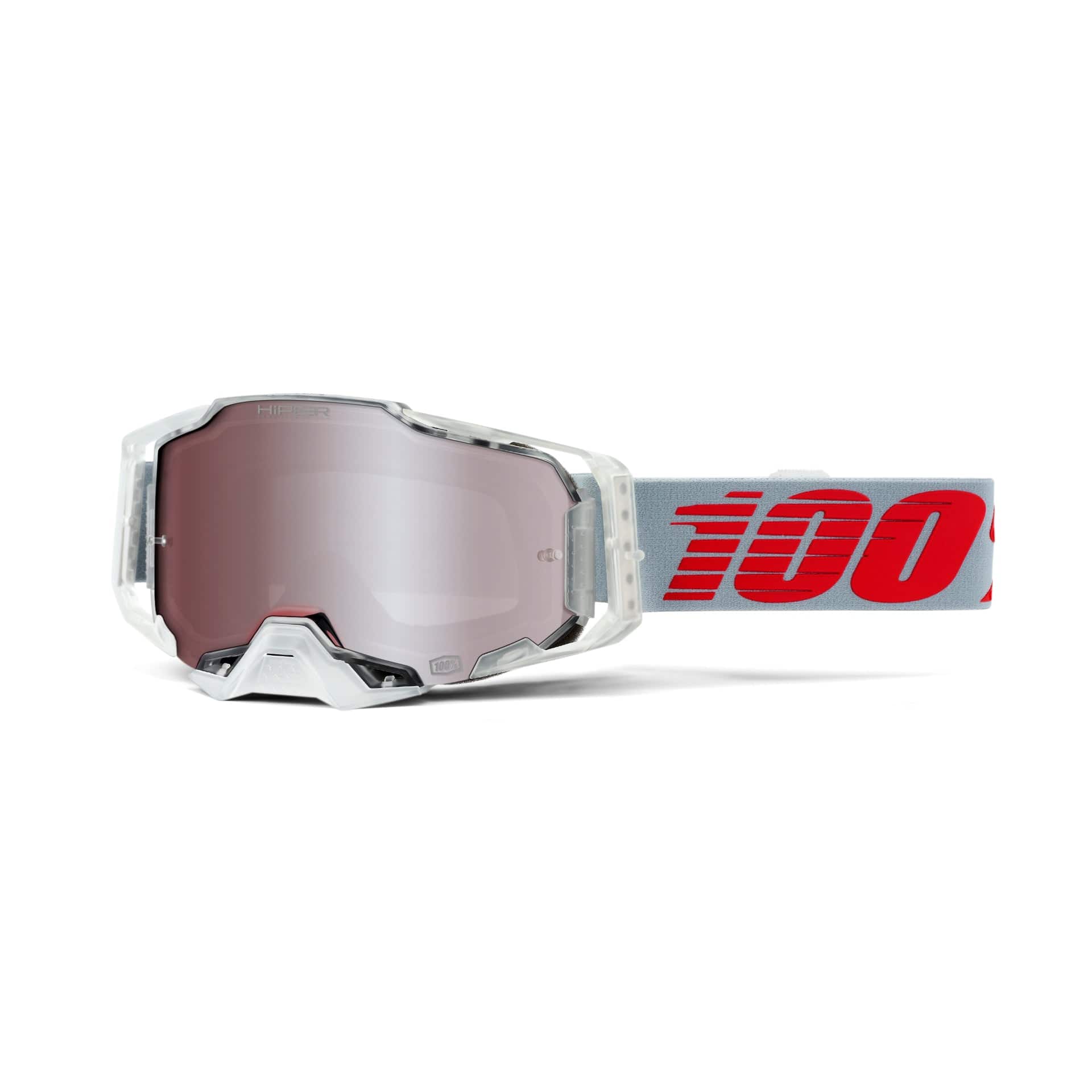 100 Percent Armega Goggle X Ray/Hiper Silver Lens – Crooze Australia