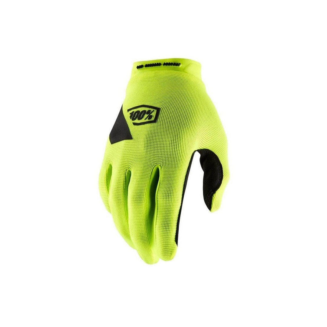100 Percent 100% Ridecamp Gloves - Fluo Yellow - bike gloves