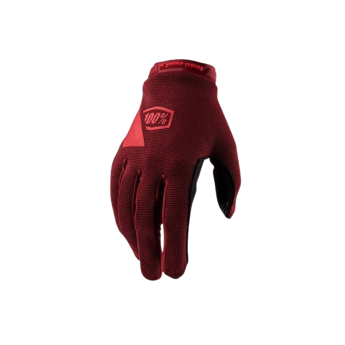 100 Percent Ridecamp Womans Gloves - Brick