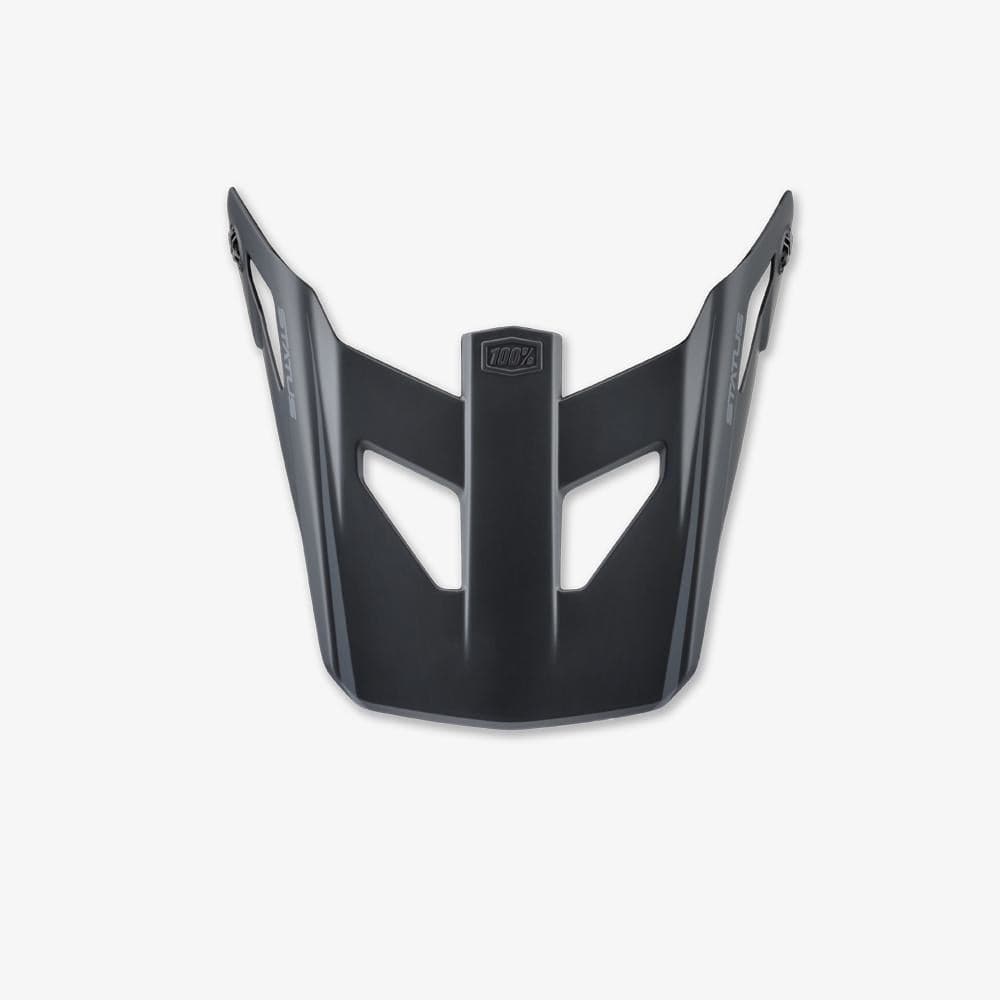 100 Percent STATUS Repl Visor Youth Black Meteor
