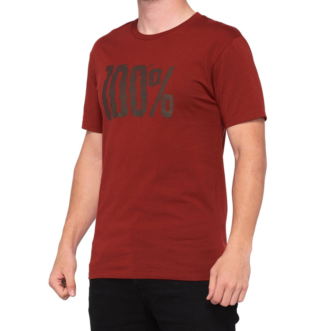 100 Percent THREAT T-Shirt Terracotta