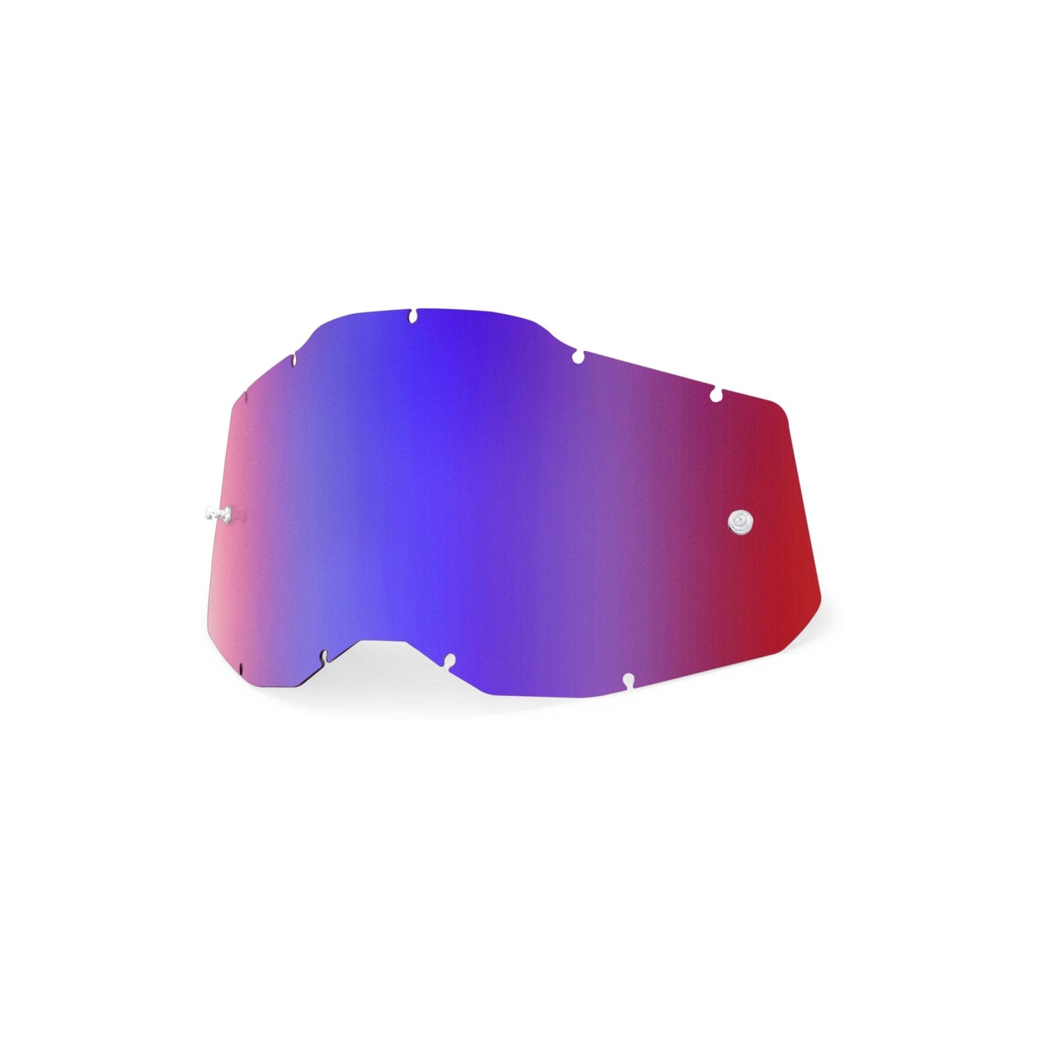 100 Percent RC2/AC2/ST2 Repl Lens - Mirror Red/Blue