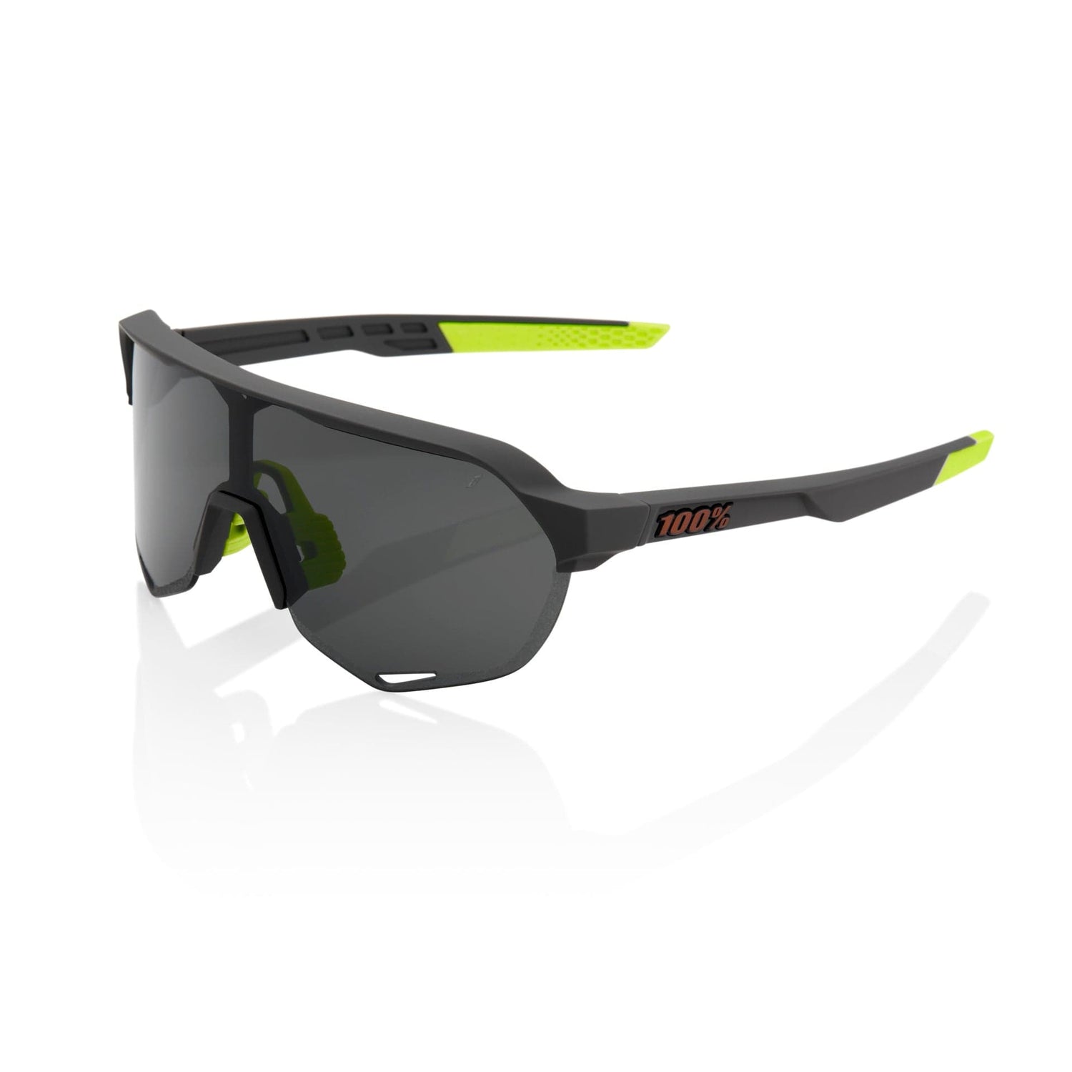 100 Percent Eyewear S2 - Soft Tact Cool Grey - Smoke