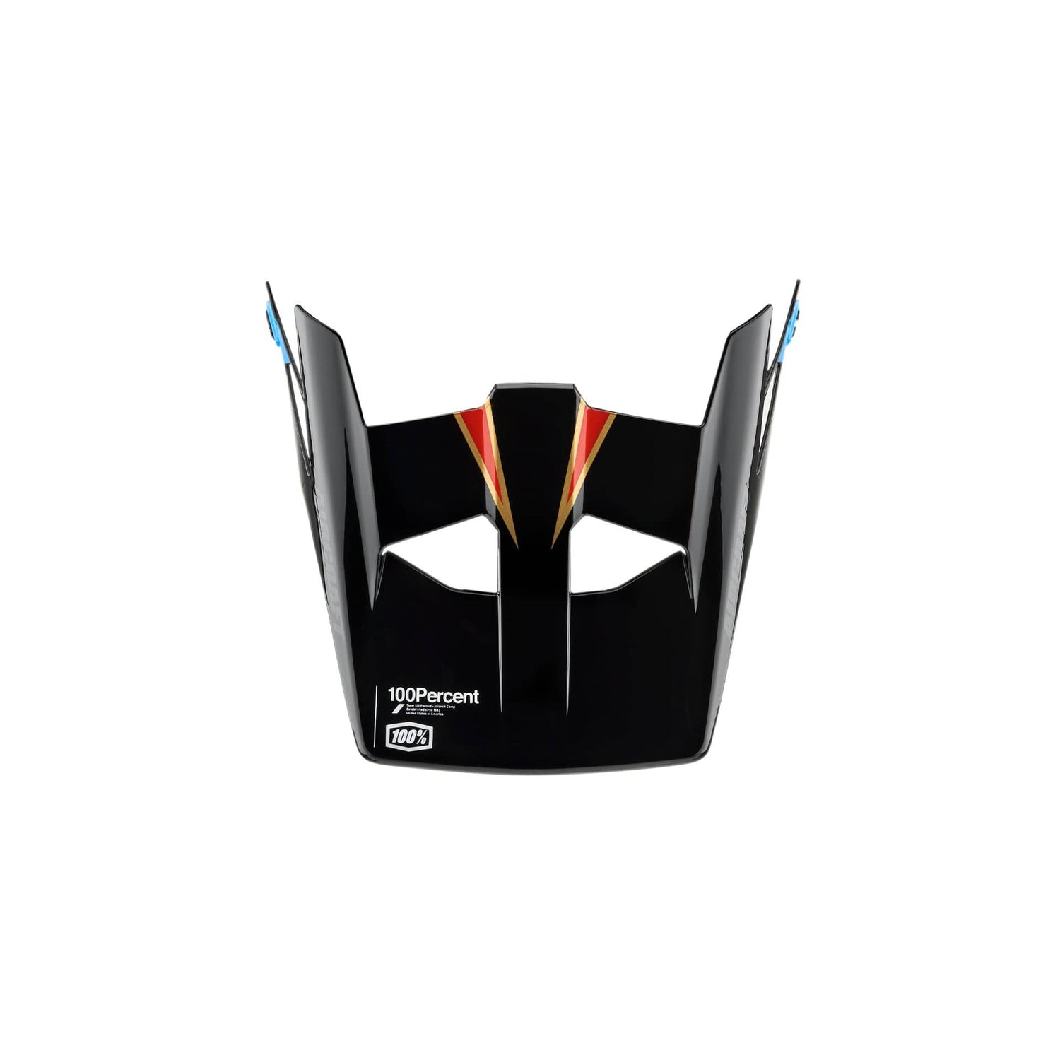 100 Percent AIRCRAFT Replacement Visor Knox/Black