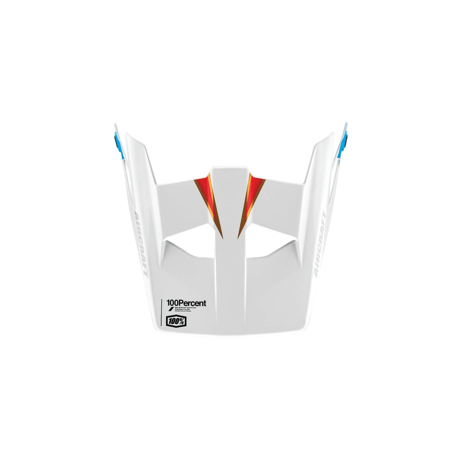 100 Percent AIRCRAFT Replacement Visor Knox/White