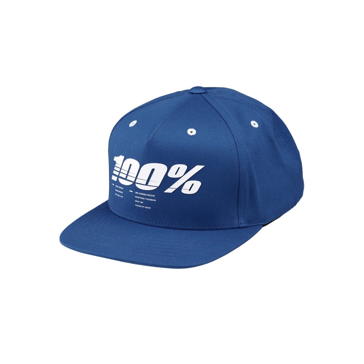 100 Percent DRIVE Youth Snapback Hat Blue