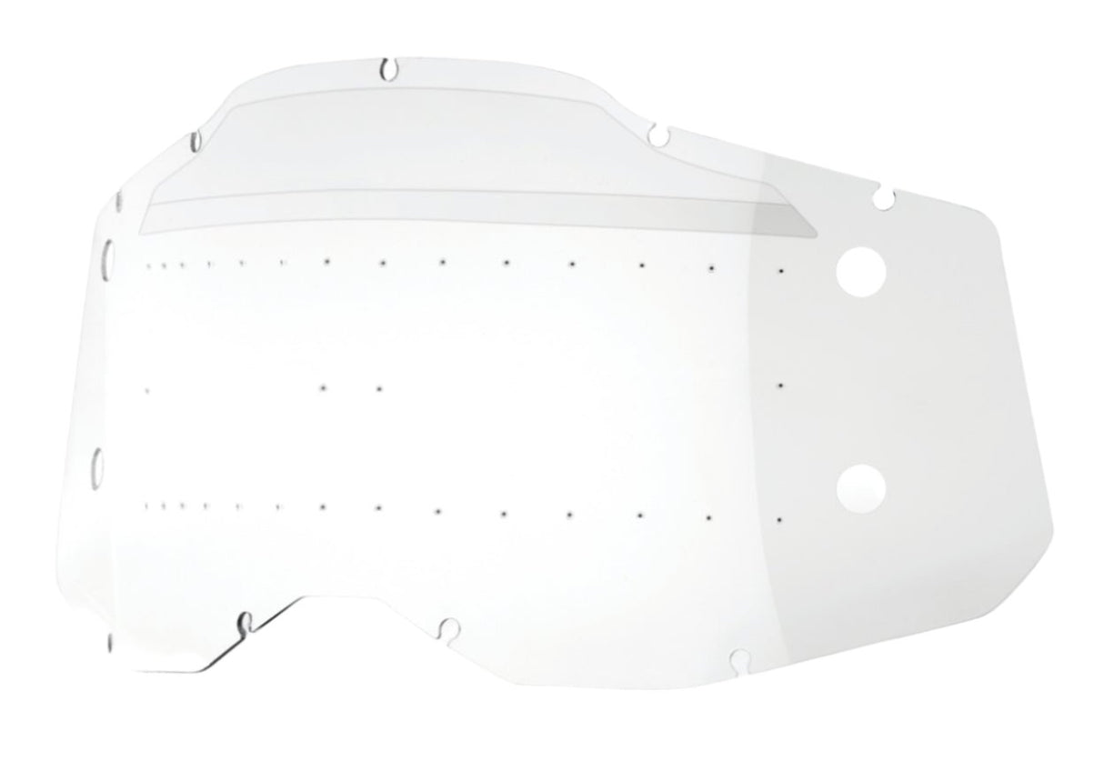 100% RC2/AC2/ST2 FORECAST Replacement Lens - Bumps Clear