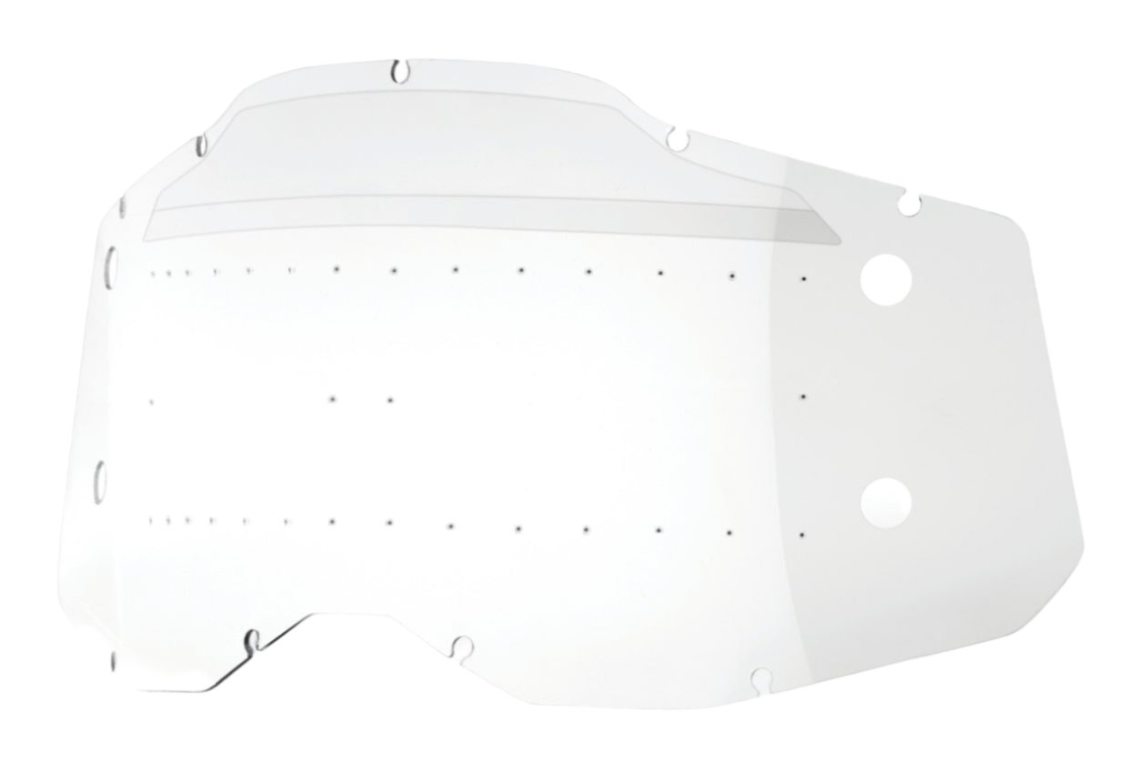 100% RC2/AC2/ST2 FORECAST Replacement Lens - Bumps Clear