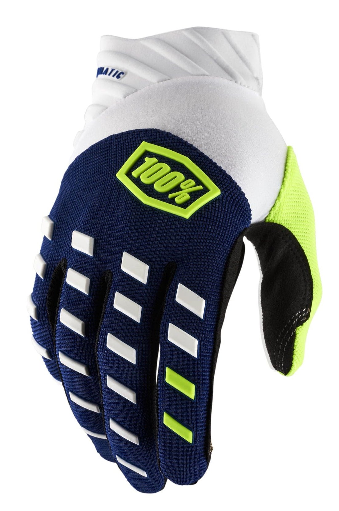 100 Percent AIRMATIC Gloves Navy/White