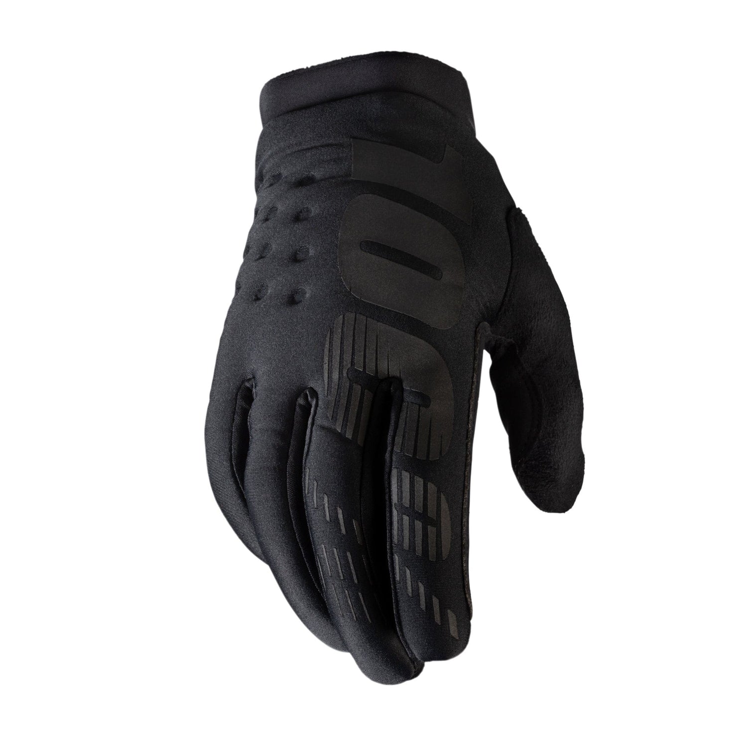 100 Percent BRISKER Youth Gloves Black