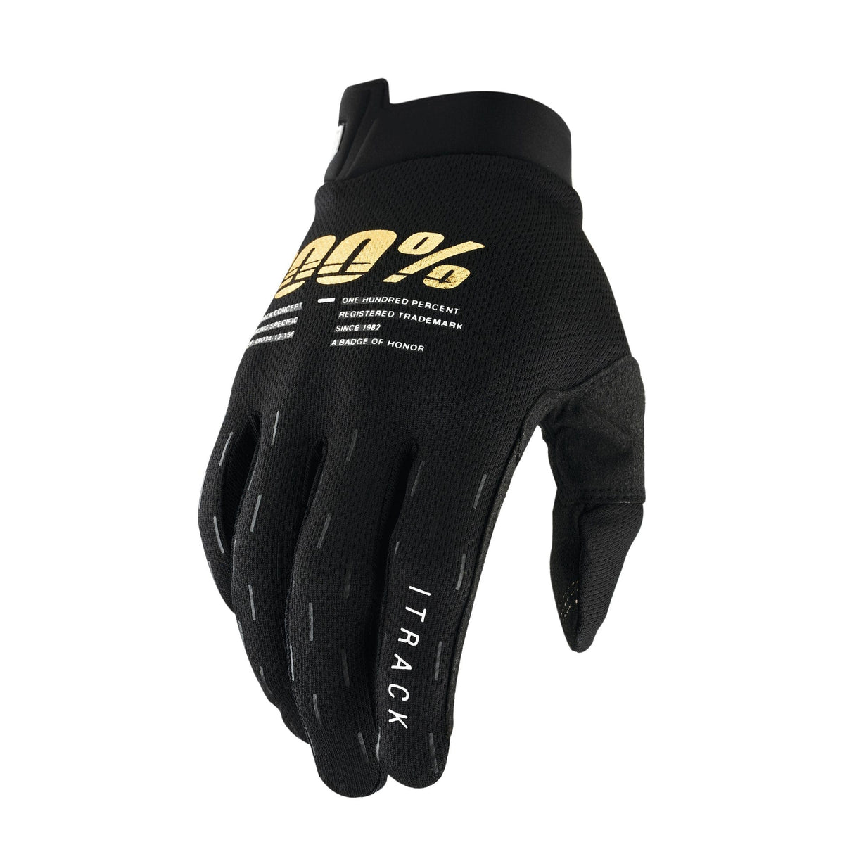 100 Percent ITRACK Youth Gloves Black