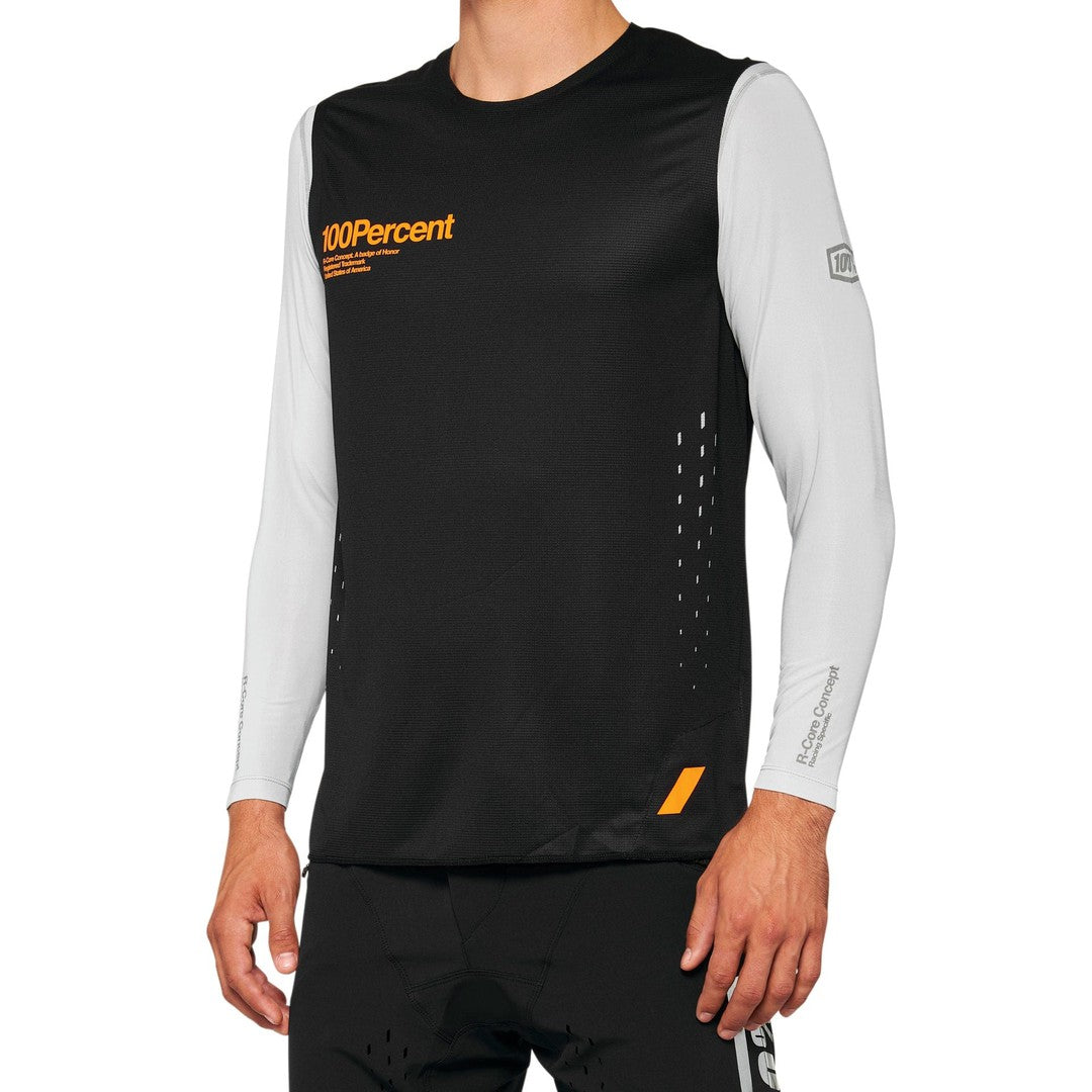 100 Percent R-CORE CONCEPT Sleeveless Jersey Black