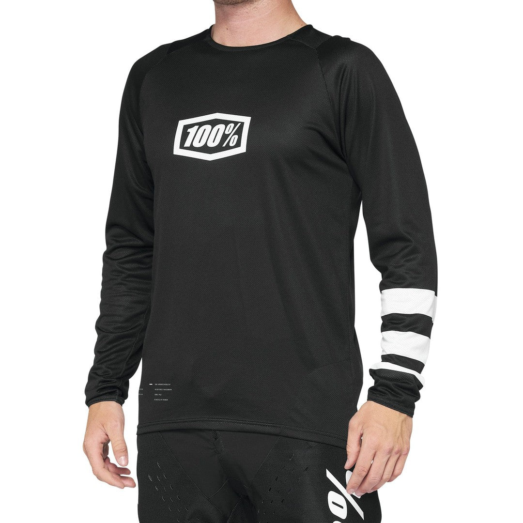 100 Percent R-CORE Jersey Black/White