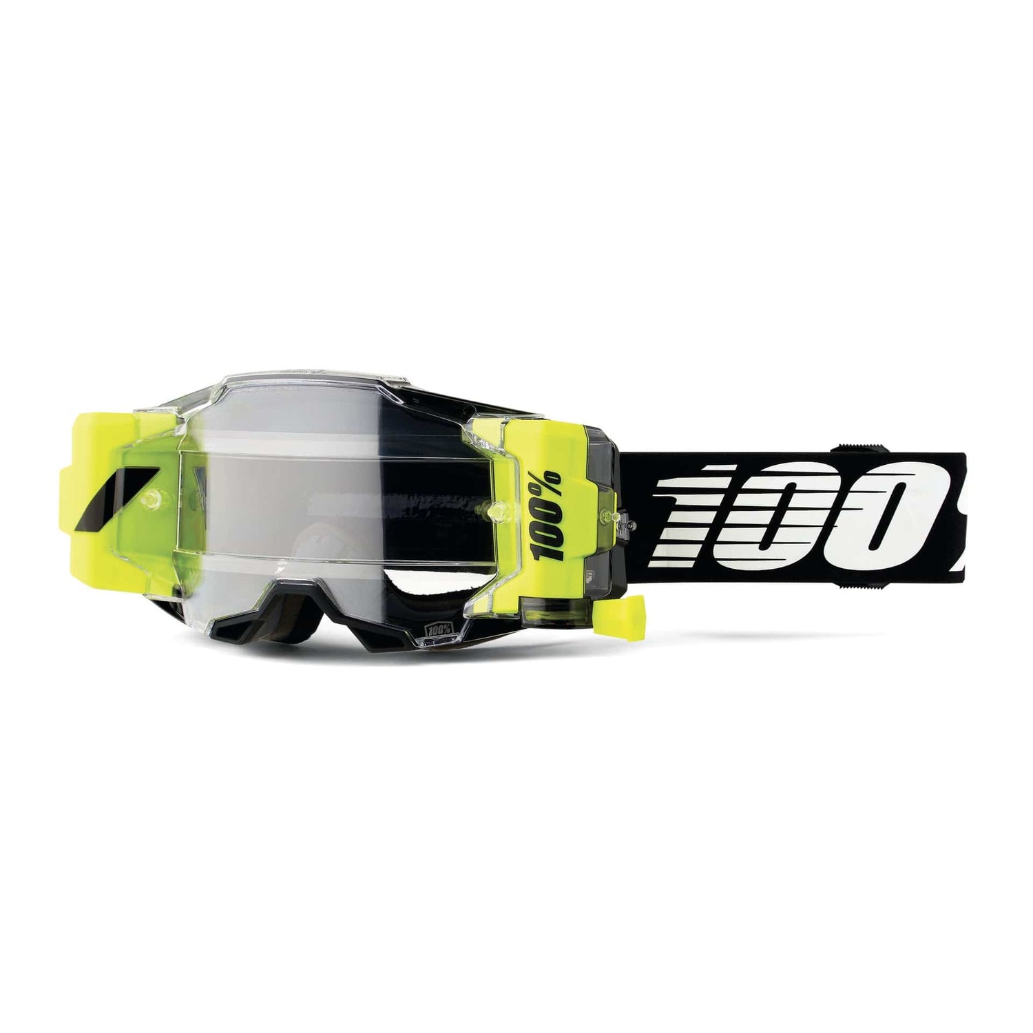 100 Percent ARMEGA Goggle Forecast Black - Clear
