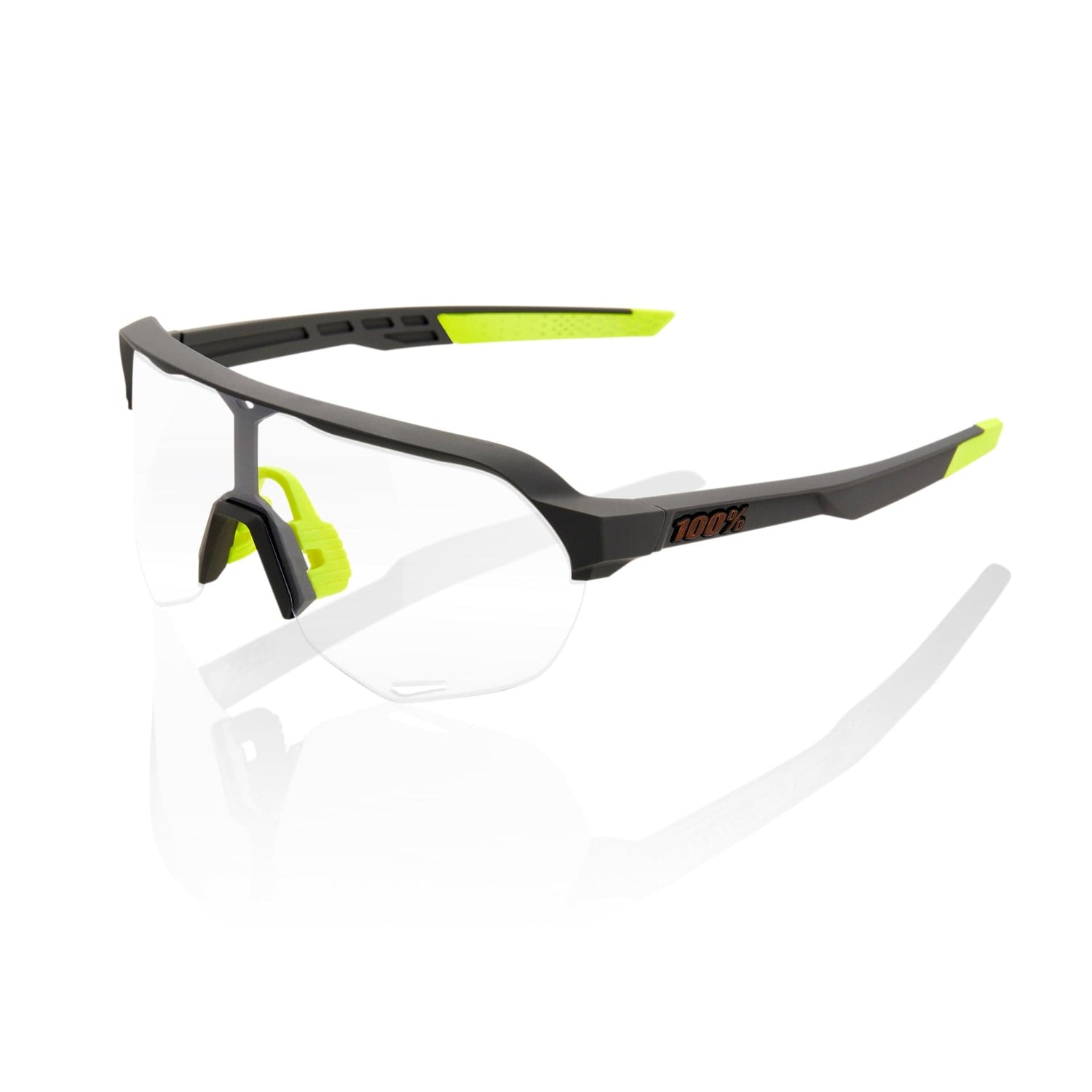 100 Percent Eyewear S2 - Soft Tact Cool Grey - Photochromic
