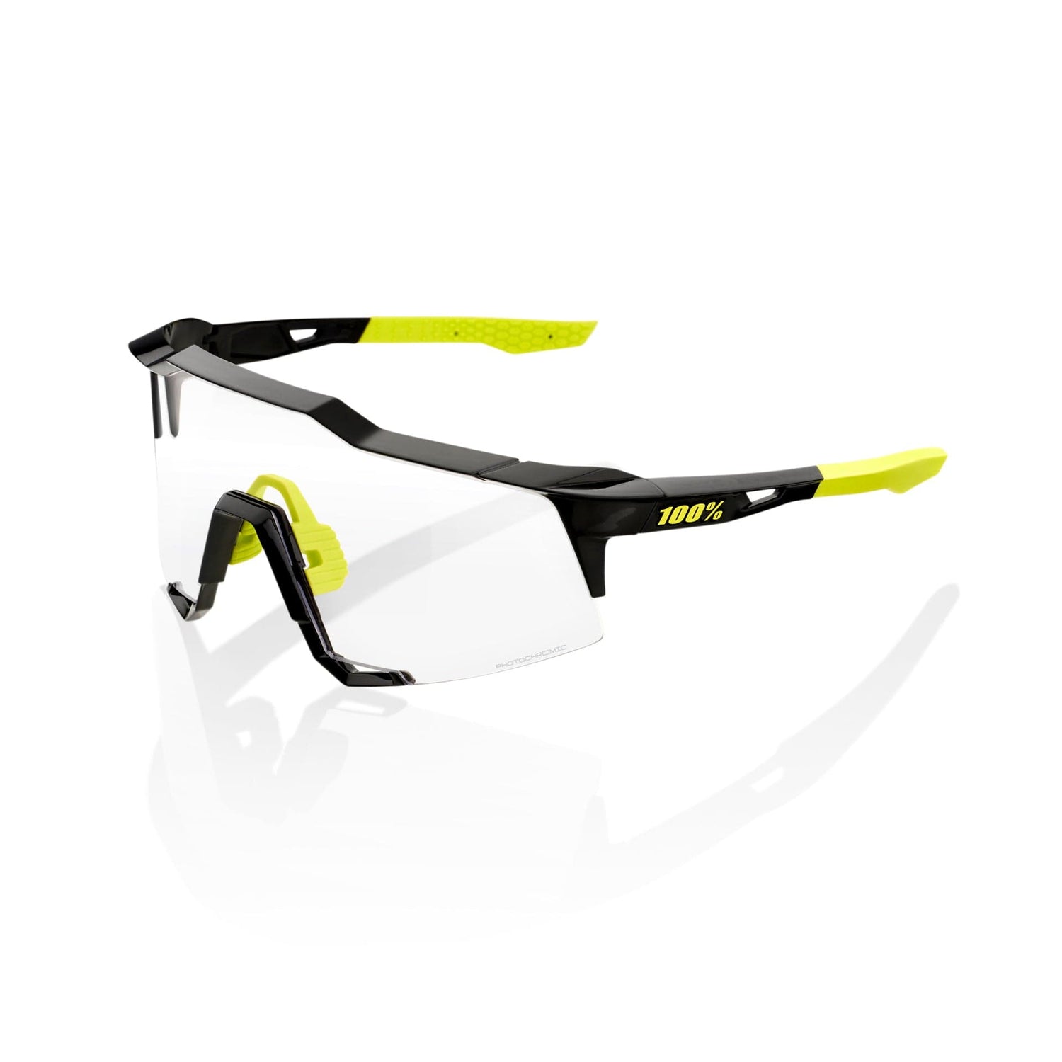 100 Percent Eyewear SPEEDCRAFT - Gloss Black - Photochromic