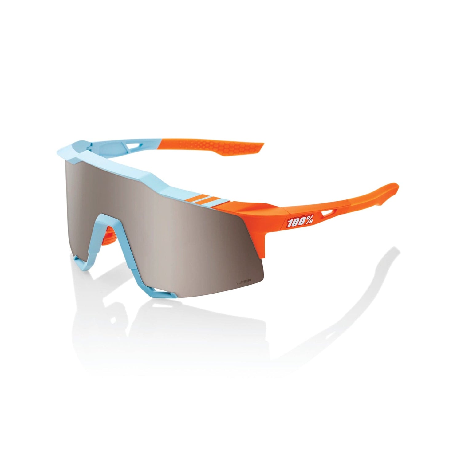 100 Percent Eyewear SPEEDCRAFT - Soft Tact Two Tone - HiPER Silver Mirror
