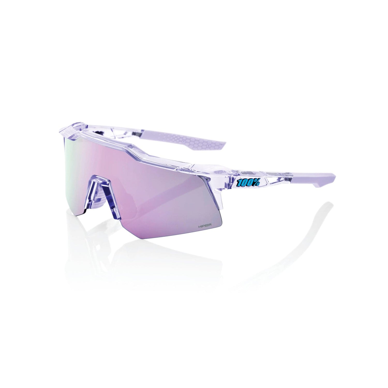 100 Percent Eyewear SPEEDCRAFT XS - Polished Translucent Lavender - HiPER Lavender