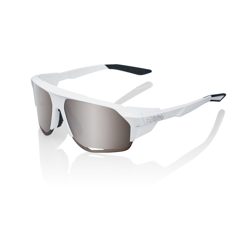 100 Percent Eyewear NORVIK - Soft Tact White - HiPER Silver