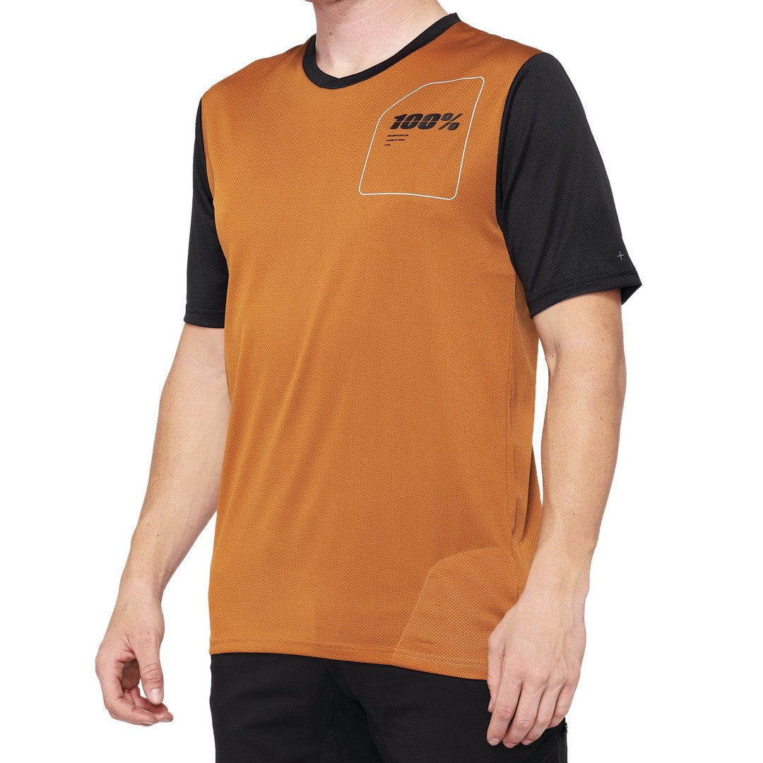 100 Percent RIDECAMP Jersey Terracotta/Black