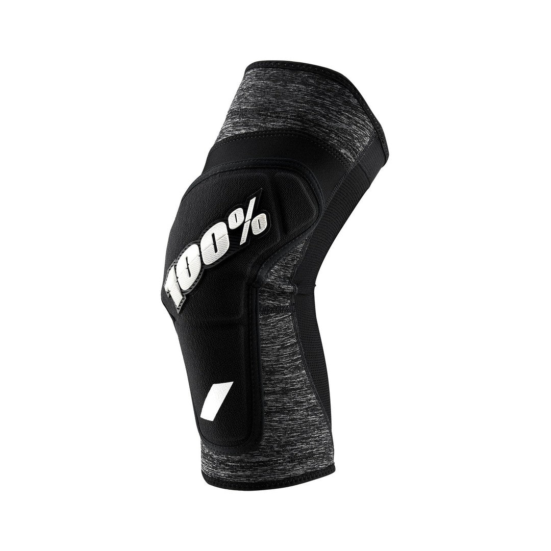 100 Percent RIDECAMP Knee Guards Heather Grey/Black