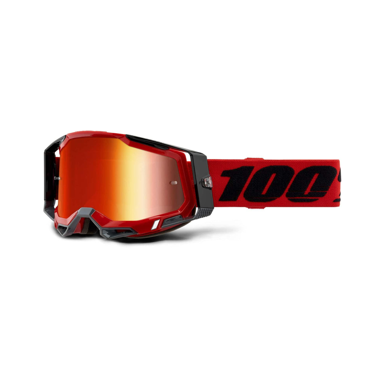 100 Percent RACECRAFT 2 Goggle Red - Mirror Red