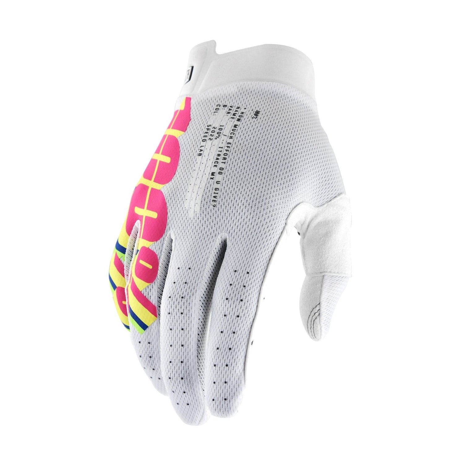 100 Percent ITRACK Gloves System White