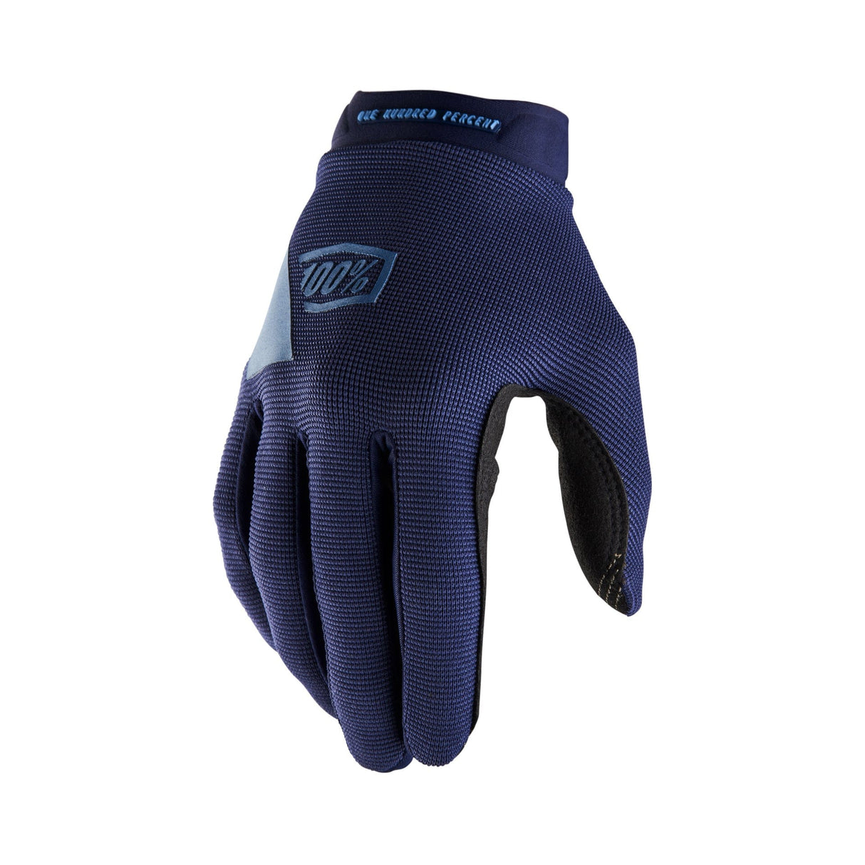 100 Percent RIDECAMP Gloves Navy/Slate Blue