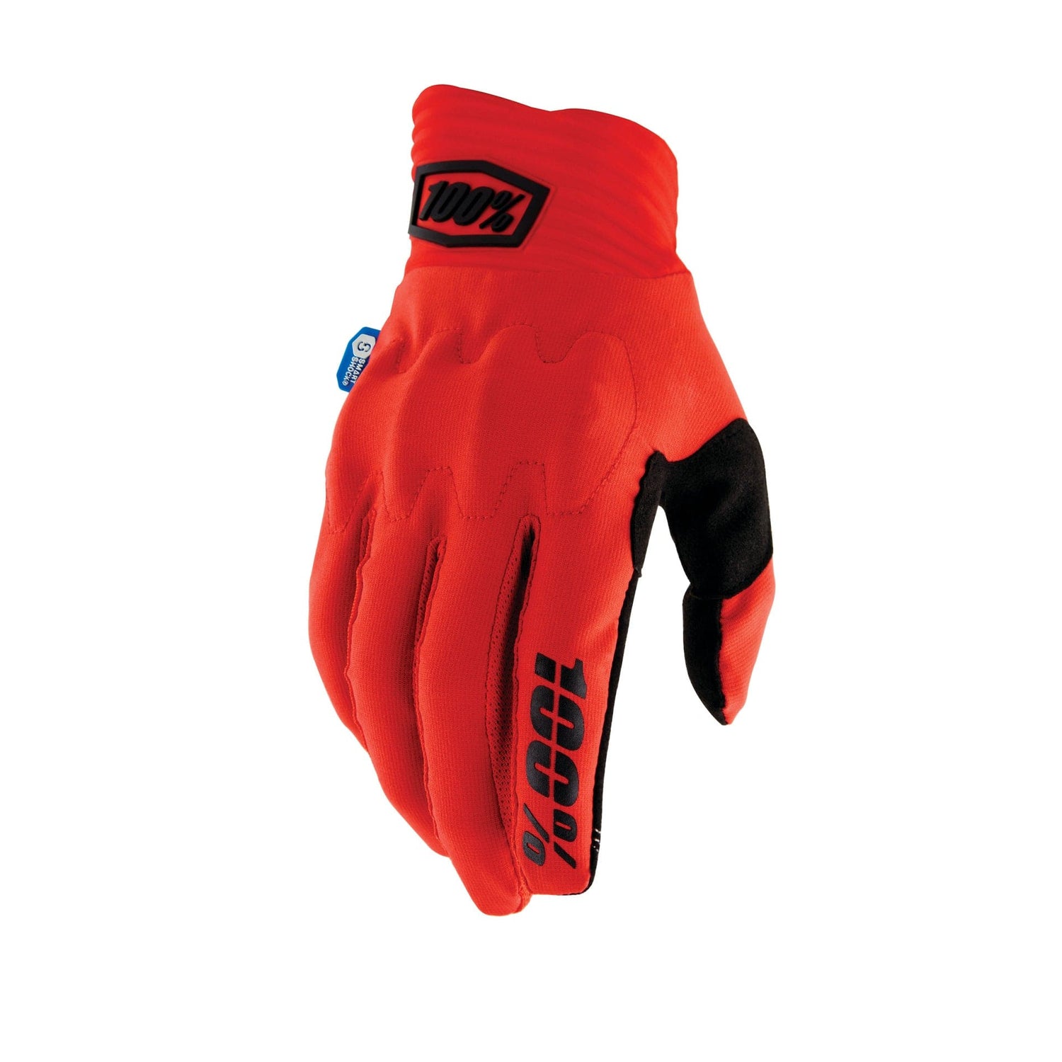 100 Percent COGNITO SMART SHOCK Gloves Red