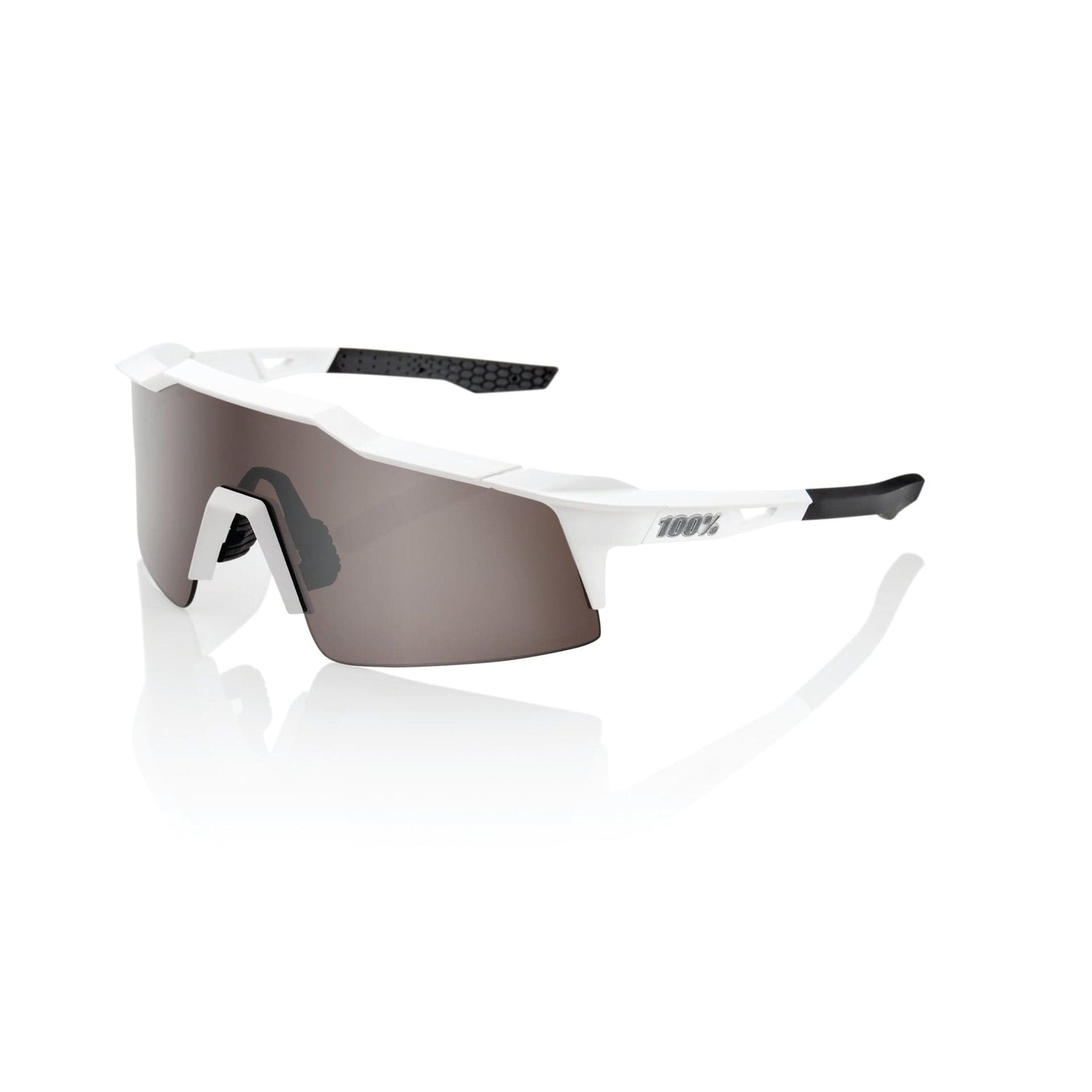 100 Percent Eyewear SPEEDCRAFT SL - Matte White - HiPER Silver Mirror